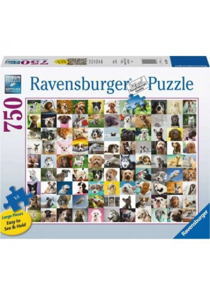 99 Lovable Dogs [Large Format] (750 pieces)